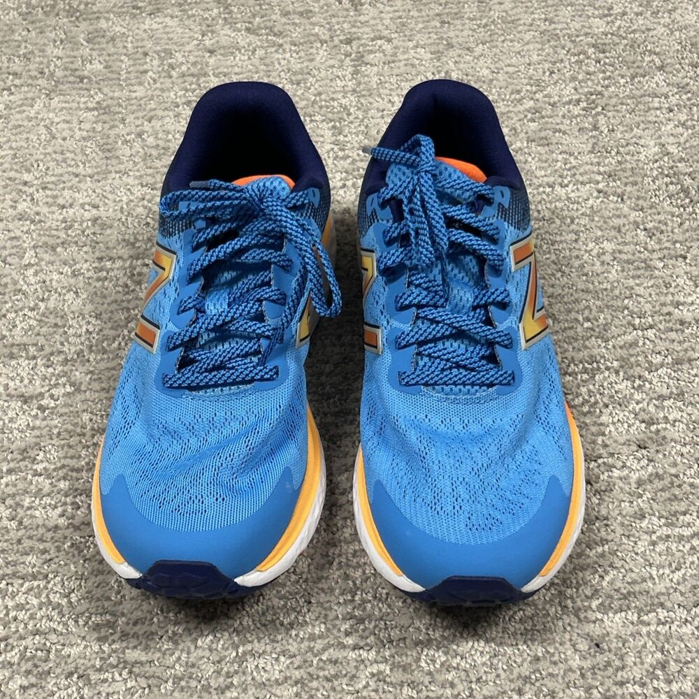 New Balance 680 Shoes Mens 7 Blue Athletic Running Sneakers Fresh Foam - Picture 3 of 9